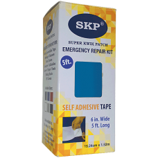 Repair Tape, Super Kwik Patch 14 OZ Blue - 6" X 5' Adhesive Tape Roll